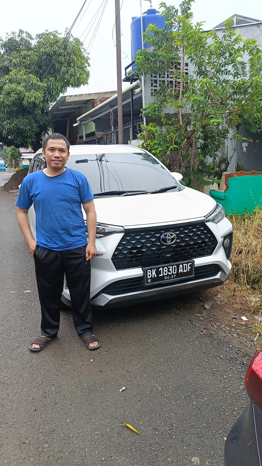 serah terima unit innova zenix sewa mobil makassar